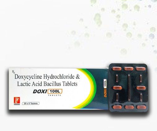 Doxy-100L Doxycycline and Lactic Acid Bacillus 60 Million Spores Tablets